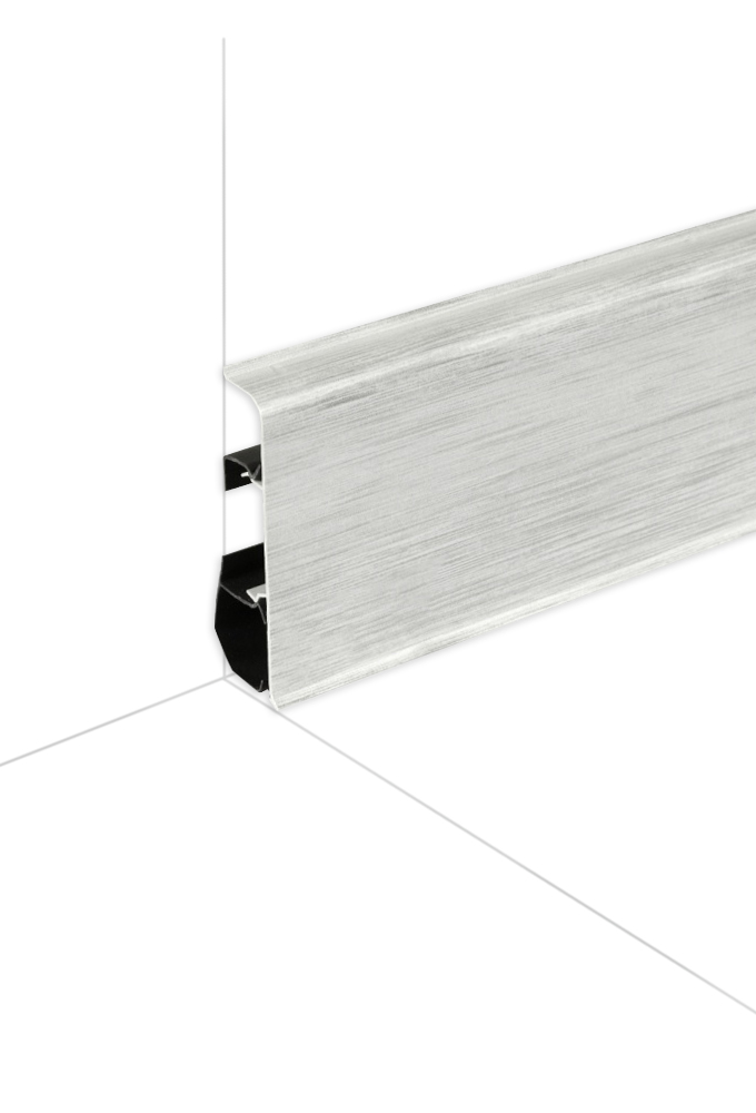 Podlahová lišta ARBITON INDO 41 - Aluminium Light Ukončení L+P 