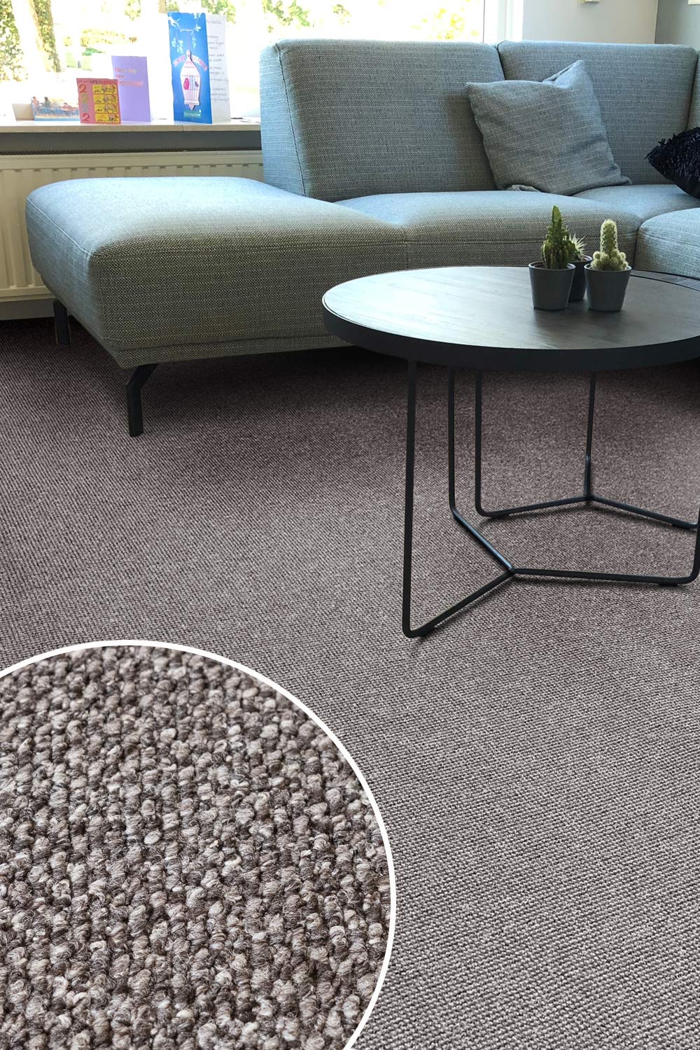 Metrážový koberec TILBURG/TITAN 1425 400 cm