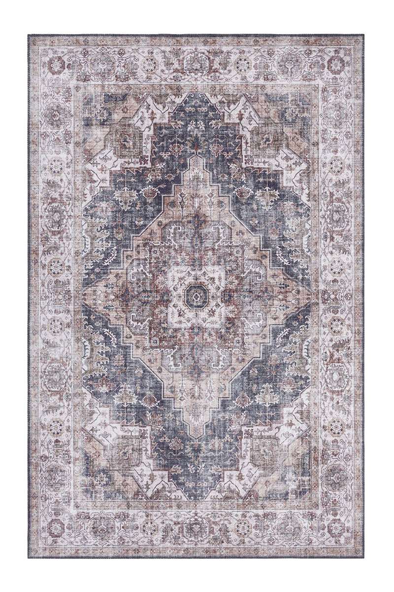 Kusový koberec Nouristan Asmar 104016 Putty grey 80x150 cm