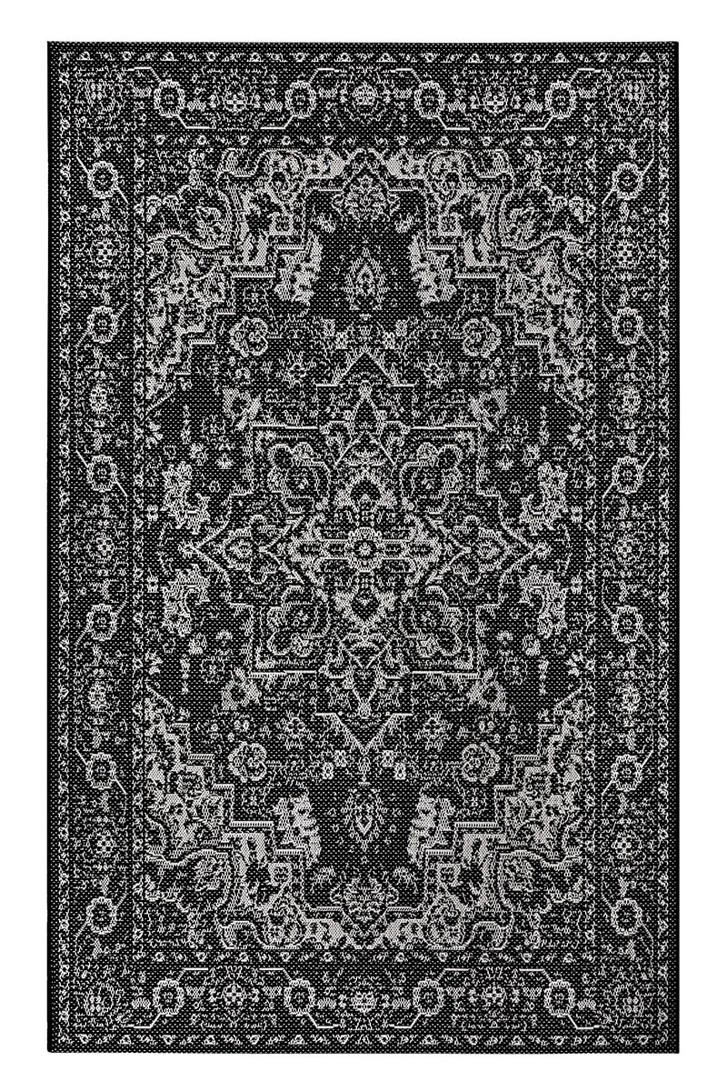 Kusový koberec White Label Oriental 104807 Black Cream 160x230 cm