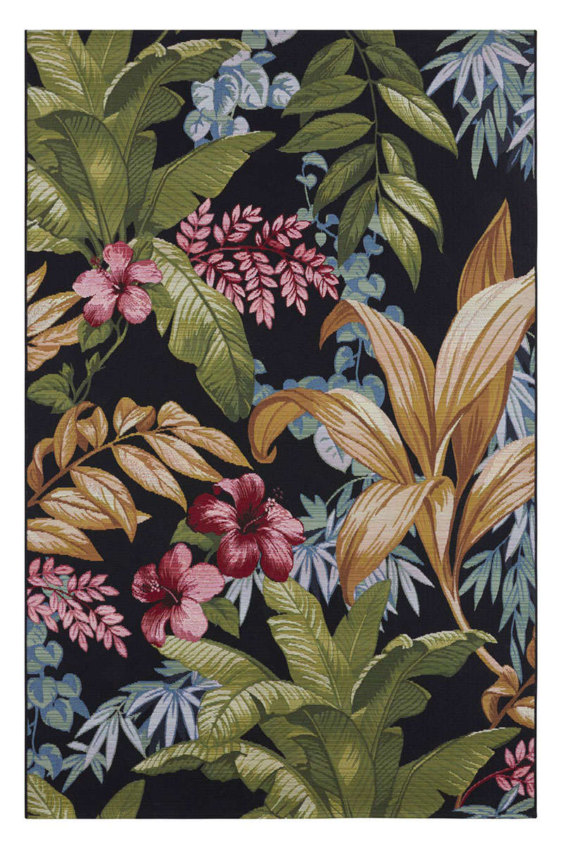 Kusový koberec Hanse Home Flair 105620 Tropical Flowers 80x165 cm