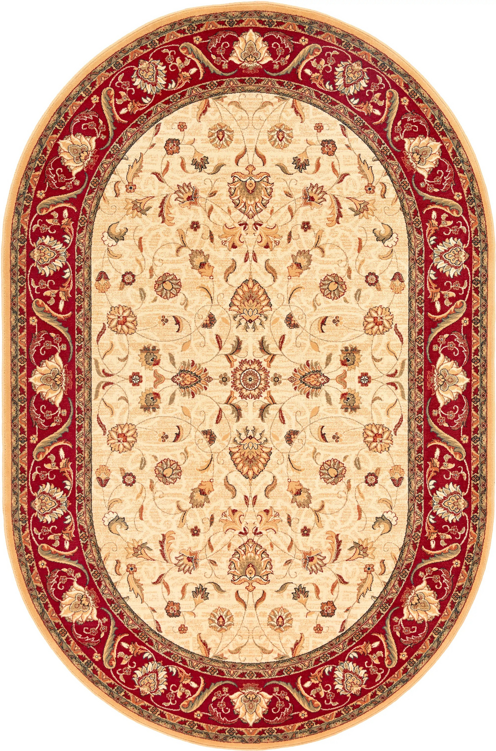 Kusový koberec OMEGA Aries Jasny Rubin Ovál 200x300 ovál cm