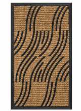 [Kokosovo-gumová rohožka - vlnky]