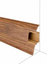 [Podlahová lišta Döllken W475 - Ořech Autentický - délka 250 cm]