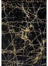 [Kusový koberec ELITE 4355 black/gold]