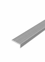 [Schodová hrana samolepící - Stříbrná 24,5x10 mm]