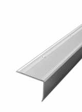 [Schodová hrana vrtaná - Stříbrná 70x55 mm]