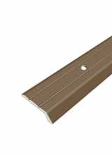 [Ukončovací profil vrtaný - Bronzový 32x6 mm]