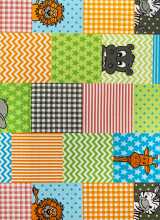 [Dětský metrážový koberec Animals 8650 - Zbytek 104x400 cm]