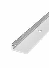 [Ukončovací profil vrtaný - Stříbrný 30x10 mm]