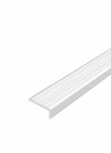 [Schodová hrana samolepící - Bílá 24,5x10 mm]