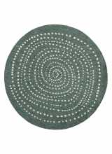 [Kusový koberec Northrugs Twin 103111 Green Cream]