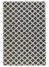 [Kusový koberec Northrugs Twin 103124 Black Cream]