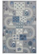[Dětský kusový koberec Hanse Home Adventures 105536 Mouse Blue]
