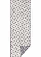 [Kusový běhoun Northrugs Twin 103118 Grey Cream]