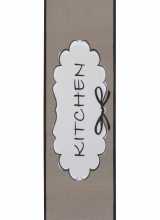 [Kuchyňská předložka Hanse Home Cook&Clean 105728 Brown White Black]