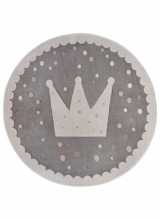 [Dětský kusový koberec Hanse Home Adventures 105969 Crown Grey]