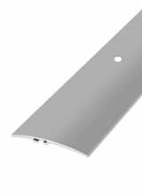 [Přechodová lišta vrtaná STANDARD 80 - Stříbrná]