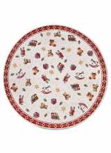 [Kruhový kusový koberec Villeroy & Boch Toy´s Delight 106192 Red Multicolour, bez vlasu]