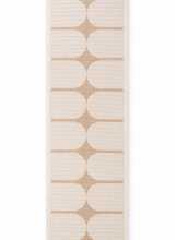 [Kusový běhoun Northrugs Duet 106245 Jute White]