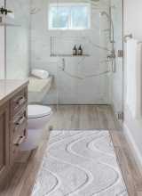 [Koupelnová předložka LINA stříbrná]