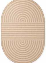 [Kusový koberec Ted Baker Haringey 106393 Jute White - ovál]