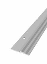 [Ukončovací profil vrtaný - Stříbrný 38x5 mm]