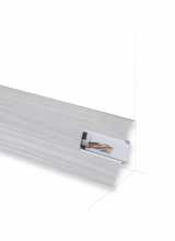 [Podlahová lišta KORNER Perfecta 25-60-0-121 Jasan šedý]