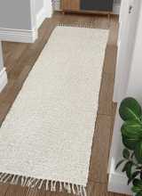 [Ručně tkaný koberec - Béžový]