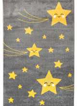 [Dětský kusový koberec Playtime 0610A Yellow]