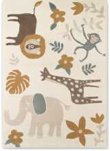 [Dětský kusový koberec Hanse Home Adventures 106213 Cream, Multicolor]