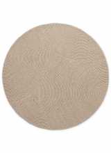 [Kruhový kusový koberec Hanse Home Calmio 106221 Light Beige]