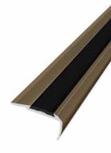 [Schodová hrana vrtaná - Bronzová 60x34 mm]