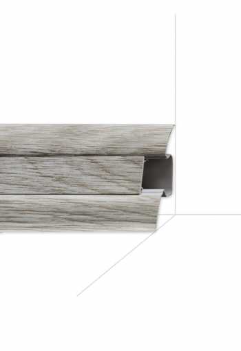 Podlahová lišta ARBITON LM 55 - Akácie Šedá č.45