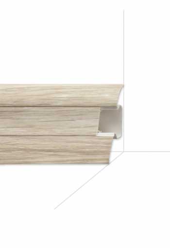 Podlahová lišta ARBITON LM 55 - Dub Pískový č. 77