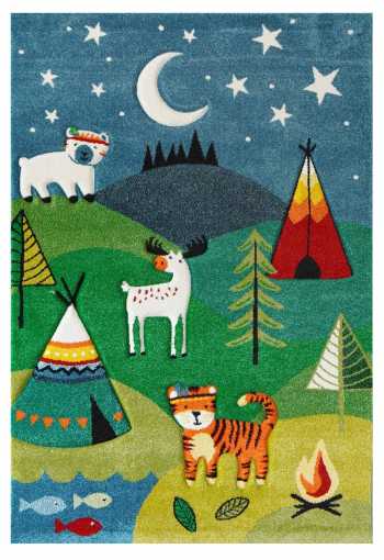 Dětský kusový koberec DIAMOND Kids 24225/40 Green