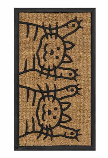 Kokosovo-gumová rohožka - kočky