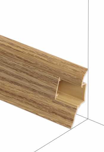 Podlahová lišta Döllken W130 - Dub Červený - délka 250 cm