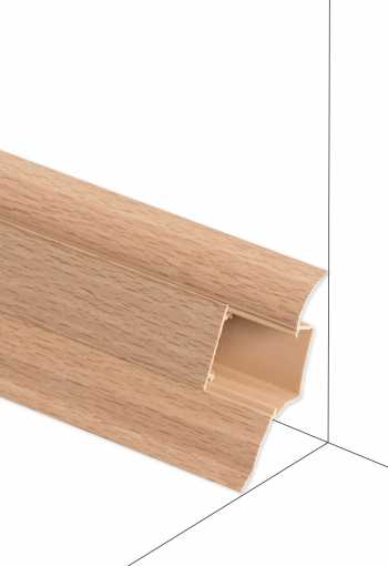 Podlahová lišta Döllken W134 - Buk Tmavý - délka 250 cm