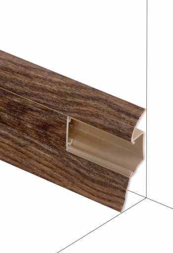 Podlahová lišta Döllken W645 - Orech - délka 250 cm