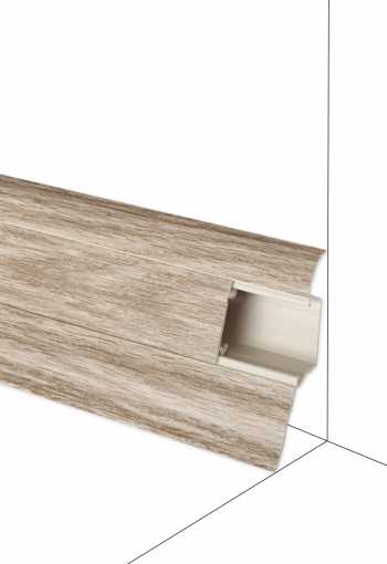 Podlahová lišta Döllken W461 - Dub Shiro - délka 250 cm