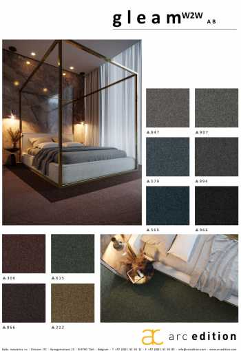 Metrážový koberec Gleam W2W