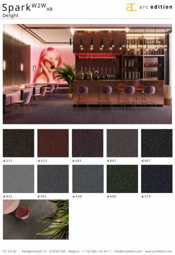 Metrážový koberec Spark W2W