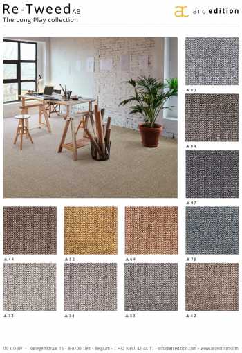 Metrážový koberec Re-Tweed
