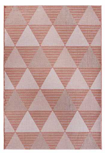 Kusový koberec Flat 21132 Ivory Silver/Coral