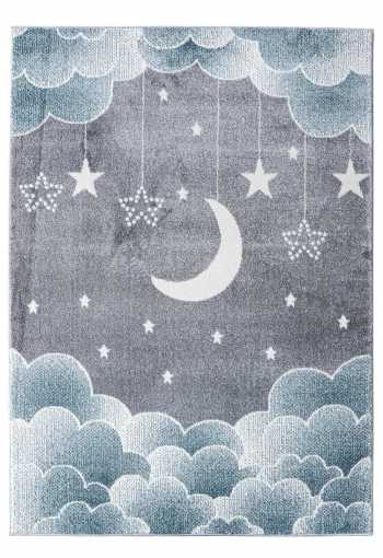 Dětský kusový koberec Playtime 2101A Blue