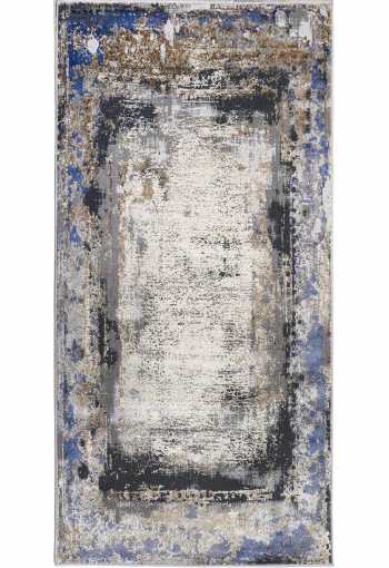 Kusový koberec Lexus 9106 béžový/modrý