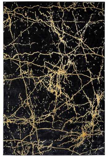 Kusový koberec ELITE 4355 black/gold