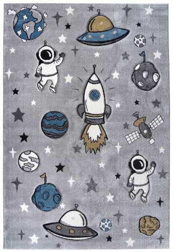 Dětský kusový koberec Smart Kids 22924 grey