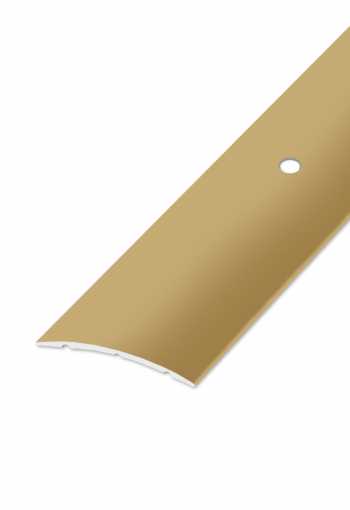 Přechodová lišta STANDARD 40 vrtaná - Zlatá